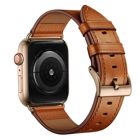 men's leather apple watch bands